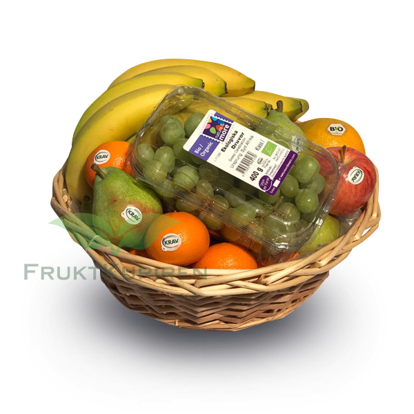Fruktkorgar: Standard, Premium, Eko, Banan+